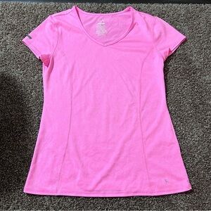 Danskin Now Pink V-Neck Women's Top